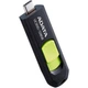 Флешка USB Type-C 128Gb ADATA UC300 Black/Green (ACHO-UC300-128G-RBK/GN) - изображение 3