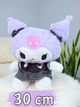 М'яка іграшка обіймашка Аніме Onegai My Melody Кролик Куромі 30 см My Kigu Плюшевий Фіолетовий (9056) - зображення 1