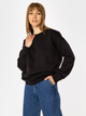 Bluza damska bez kaptura oversize Lee Cooper Santi 4585 L Czarna (5905991711391) - obraz 3