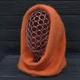КАПОР женский зимний ангоровый Odyssey One size Морковный 14326 - изображение 1
