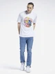 Футболка хлопковая длинная мужская Reebok Pr Heroes United Te H62301 XL Белая (4065419007244) - изображение 3