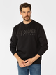 Bluza męska bez kaptura oversize Lee Cooper Alberto 2810 L Czarna (5905991710561) - obraz 1