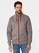 Bluza męska rozpinana streetwear z kołnierzykiem Lee Cooper Amelio 3020 M Szara (5905991711155) - obraz 1