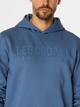 Bluza męska z kapturem kangurka Lee Cooper Arius 4325 2XL Niebieska (5905991710813) - obraz 4