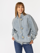 Kurtka jeansowa damska oversize Lee Cooper Amelia 1119 L Niebieska (5905991713173) - obraz 1