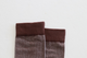 Носки с принтом цветные полосы высокие бесшовные дышащие качественные ORGANIC cotton коричневые JILL ANTONY 44-45 арт. 31012 - изображение 3