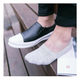 Бесшовные дышащие следы с силиконом серые ORGANIC cotton JILL ANTONY men's 39-41 арт. 31001 - изображение 1