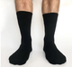 Носки зимние теплые махровые высокие бесшовные качественные черные ORGANIC cotton JILL ANTONY 39-41 men's арт. 40001_1 - изображение 5