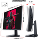 Монитор 27" KOORUI GN02 Full HD VA 240 Гц - изображение 6