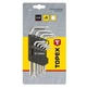 Набор пятигранных ключей Topex (TS10-50, 9 шт) пятигранники короткие (22751) - изображение 3