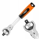 Ключ-тріскачка NEO Tools 08-546 (1/2", 72 зубця, 360 °) обертаюча головка (22929) - зображення 2