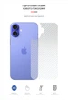 Захисна плівка на задню панель для смартфона Apple iPhone 16 ArmorStandart Carbone Transparent (ARM79603) - зображення 2