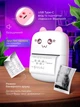 Портативный детский термопринтер Portable Mini Printer Розовый с 5 рулонами термобумаги - изображение 4