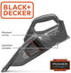 Акумуляторний пилосос Black+Decker BCHV001C1 - зображення 5