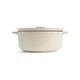 Каструля KitchenAid чавунна з кришкою 5,2 л Мигдалевий крем (CC006059-001)[86083] - зображення 2