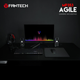 Коврик для мыши Fantech Agile MP353 (300x300x4 мм) цвета черный. - изображение 6