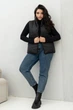 Теплый жилет женский стеганный удлиненный MODA 20115/1 50 Черный ( M - 20115/1 A ) - изображение 7