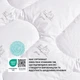Ковдра дитяча Sei Design Soft всесезонна 100х135 см Антиалергенний Штучний лебединий пух Білий (4820182656194) - зображення 5