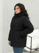 Женская демисезонная куртка с капюшоном MODA 0075 68 Черный (M -0075 /1 Y ) - изображение 3