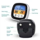 Пищевой термометр Vkstar для кухни для приготовления мяса, барбекю с выносным щупом и таймером - изображение 4
