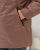 Женская демисезонная куртка с капюшоном MODA 0075 60 Темно-бежевый (M -0075 /2 F ) - изображение 4