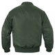 Куртка Бомбер летная US BASIC MA1® FLIGHT JACKET Оливковая L - изображение 4