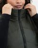 Теплый жилет женский стеганный удлиненный MODA 20115/1 50 Хаки ( M - 20115/4 A ) - изображение 5
