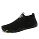 Обувь для пляжа и кораллов аквашузы Diving shoes черные 35 ( 22 см ) 666 133 - изображение 1