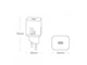 Мережевий зарядний пристрій Baseus Super Si 1Type-C + Cable Type-C to Type-C 1m 25W TZCCSUP-L02 White - зображення 3