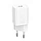 Мережевий зарядний пристрій Baseus Super Si 1Type-C + Cable Type-C to Lightning 20W TZCCSUP-B02 White - зображення 5