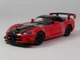 Колекційна модель Bburago Dodge Viper SRT10 ACR 1/24 (18-22114) / Dodge / Спорткар / червоно - чорний - зображення 3