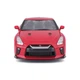 Коллекционная модель Bburago Nissan GT-R (2017) / (18-21082) 1:24 / Nissan / Спорткар / красный - изображение 6