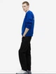 Чоловічий світшот Relaxed Fit H&M (57661) M Синій - изображение 6