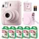 Подарунковий набір Камера для миттєвого друку Fujifilm INSTAX Mini 12 Blossom Pink / Рожевий чохол / Картриджі на 50 фото / Рожевий фотоальбом на 64 фото - изображение 1