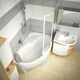 Тумба подвесная под умывальник RAVAK Rosa Comfort X000000328 L белый - изображение 2
