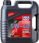 Масло для 4-тактных двигателей Liqui Moly Motorbike 4T Synth Street Race 5W-40 4 л (4100420016851) - изображение 1