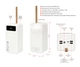 УМБ повербанк AURA NRG-P80 80000 mAh 22.5W White - изображение 2