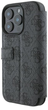 Etui z klapką Guess Book 4G Metal Logo do Apple iPhone 16 Pro Black (GUBKP16L4GMGGR) - obraz 4