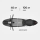 Електросамокат з сидінням OKAI Ceetle PRO EA10C Black 10', 350(900)W, 25Km/h, 10.4Ah, 55Km, 20%, NFC, App, 29kg (EA10C-B) - зображення 12