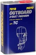 Моторное масло Mannol 7818 Outboard 2-Takt Premium API TD 1 л Metal (MN7818-1ME) - изображение 1