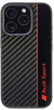 Панель Audi Carbon Fiber Stripe для Apple iPhone 16 Pro Black/Red (6955250227896) - зображення 1