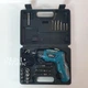 Аккумуляторная отвертка в чемодане на 4.8v и 47 насадок с раскладной ручкой RD00-31, Синий - изображение 11