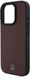 Панель Mercedes-Benz Textured And Plain Leather MagSafe для iPhone 16 PRO Red (MEHMP16L23RBARR) - зображення 2