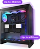 Корпус NZXT H7 Flow RGB Mid - Tower ATX Case - All Black (CM-H72FB-R1) - изображение 12