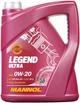 Моторное масло Mannol Legend Ultra 0W-20 4 л (MN7918-4) - изображение 2