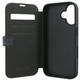 Etui z klapką Guess Book 4G Metal Logo do Apple iPhone 16 Black (GUBKP16S4GMGGR) - obraz 6