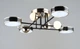 Люстра светодиодная акриловая Sirius B YH1101/4+4 BK+FGD - изображение 4
