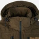 Куртка демисезонная с капюшоном мужская Hallyard Rust-J/7520-002 23241002 58 Зеленая (550926696400) - изображение 4