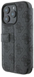 Etui z klapką Guess Book 4G Metal Logo do Apple iPhone 16 Pro Max Black (GUBKP16X4GMGGR) - obraz 4