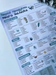 Планер першого прикорму картонний Перші продукти твого малюка для хлопчика сіро-блакитний 30Х40 + маркер - зображення 2